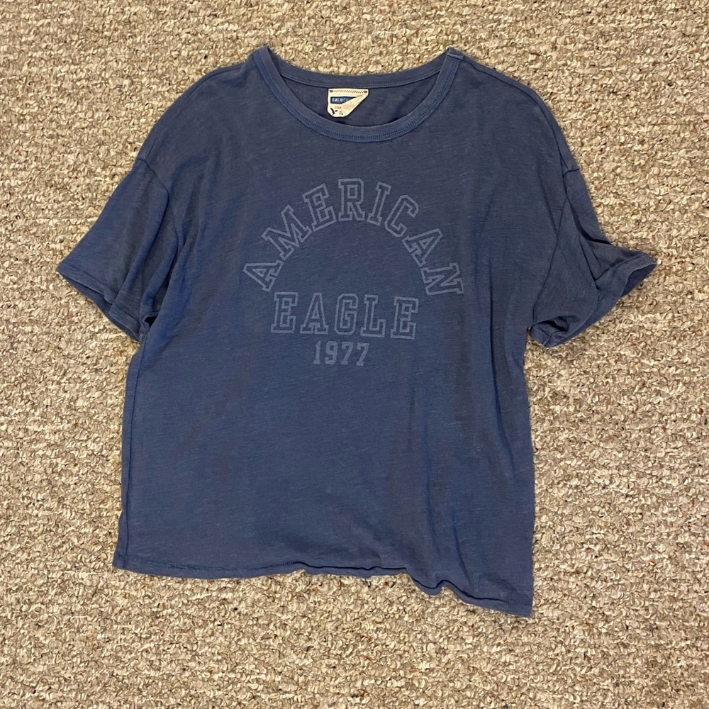 American Eagle Blue Tee